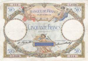 50 Francs 1931 p80a